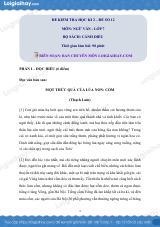 Đề thi học kì 2 Văn 7 Cánh diều - Đề số 12